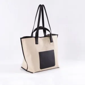 BEST - Large Commuter Tote Dumpling Bag | Shoulder Bag | Top Handle Bag | Diaper Bag | Mommy Bag in Canvas & Leather