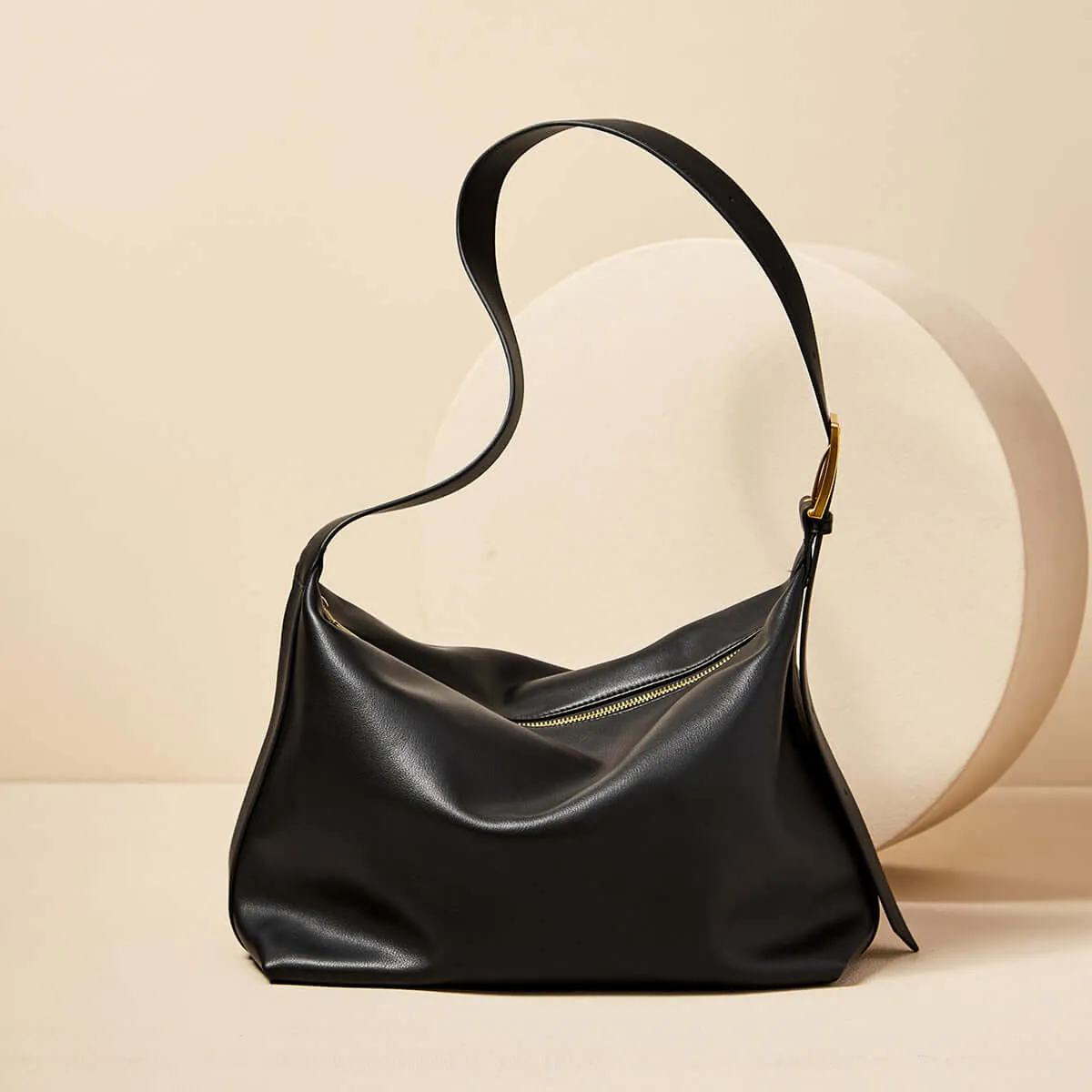 Best-priced Sleek Leather Retro Timeless Tote Bag