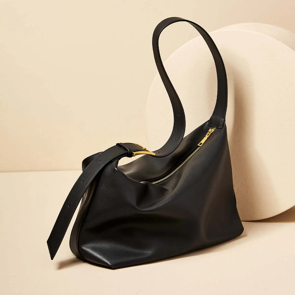 Best-priced Sleek Leather Retro Timeless Tote Bag