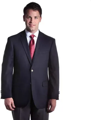 Big and Tall Black Classic Black Stretch Blazer for Business and Casual Wear to Size 72
