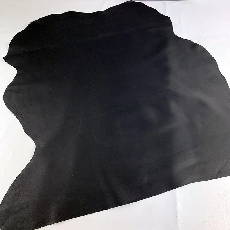 Black Lambskin Leather