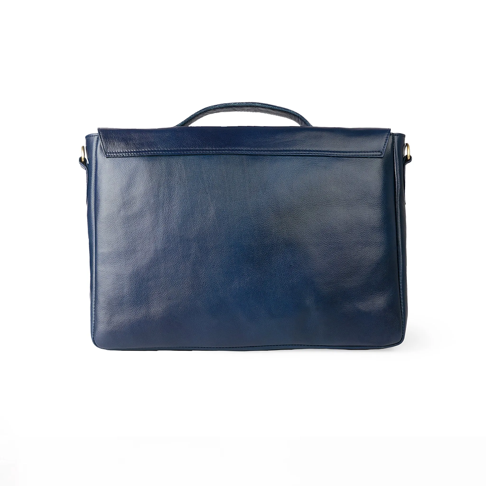 Blue Denver Briefcase