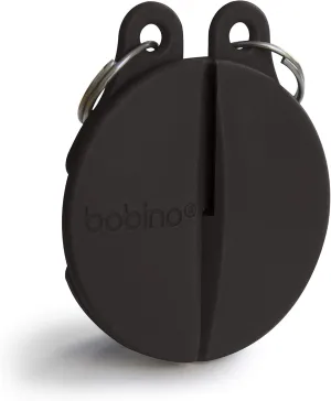 Bobino | Zipper Clip | Anti Theft Zipper Lock & Backpack Lock | Zipper Locks for Backpacks | Anti Pickpocket Backpack Locks Zipper Clips Anti Theft | Purse Lock | Travel Safety Lock | 2 Pack Charcoal
