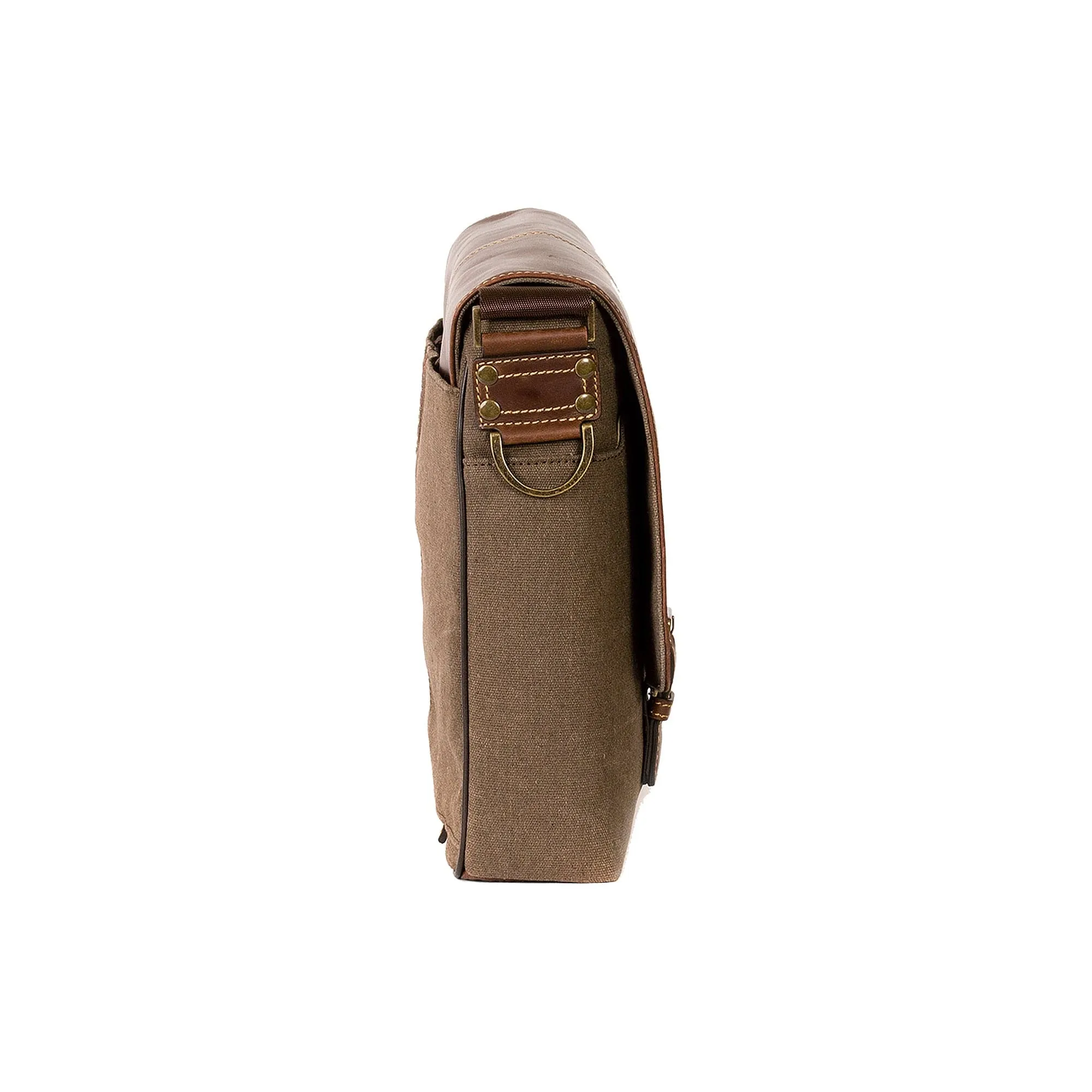 Boconi Bryant LTE Slim Double Buckle Messenger