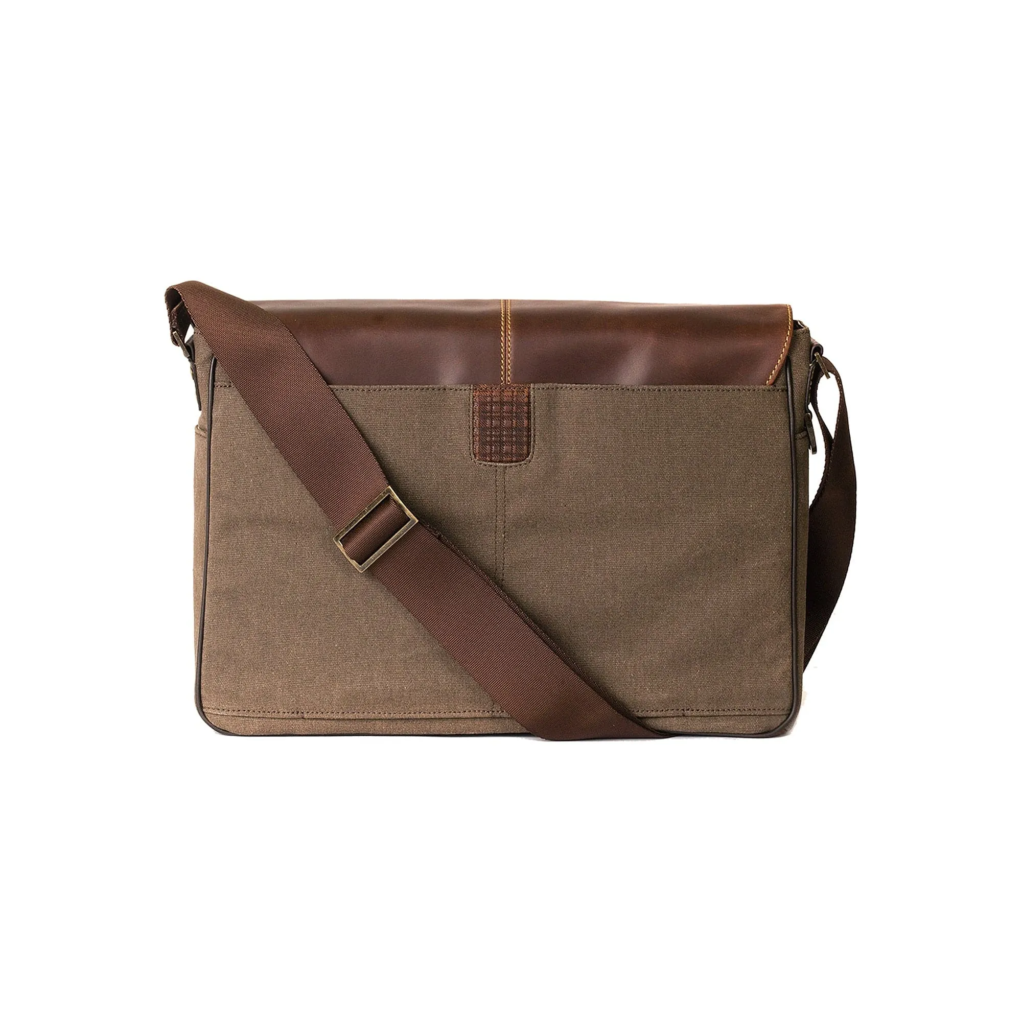 Boconi Bryant LTE Slim Double Buckle Messenger
