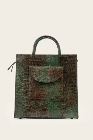 Box Tote Rare Green Size-14