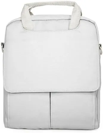 BoxWave Case Compatible with Samsung Galaxy Tab Active5 Pro - Encompass Urban Bag, Over Shoulder Messenger Straps Handle Bag Pockets - Cool Grey
