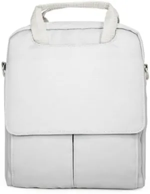 BoxWave Case Compatible with Samsung Galaxy Tab Active5 Pro - Encompass Urban Bag, Over Shoulder Messenger Straps Handle Bag Pockets - Cool Grey