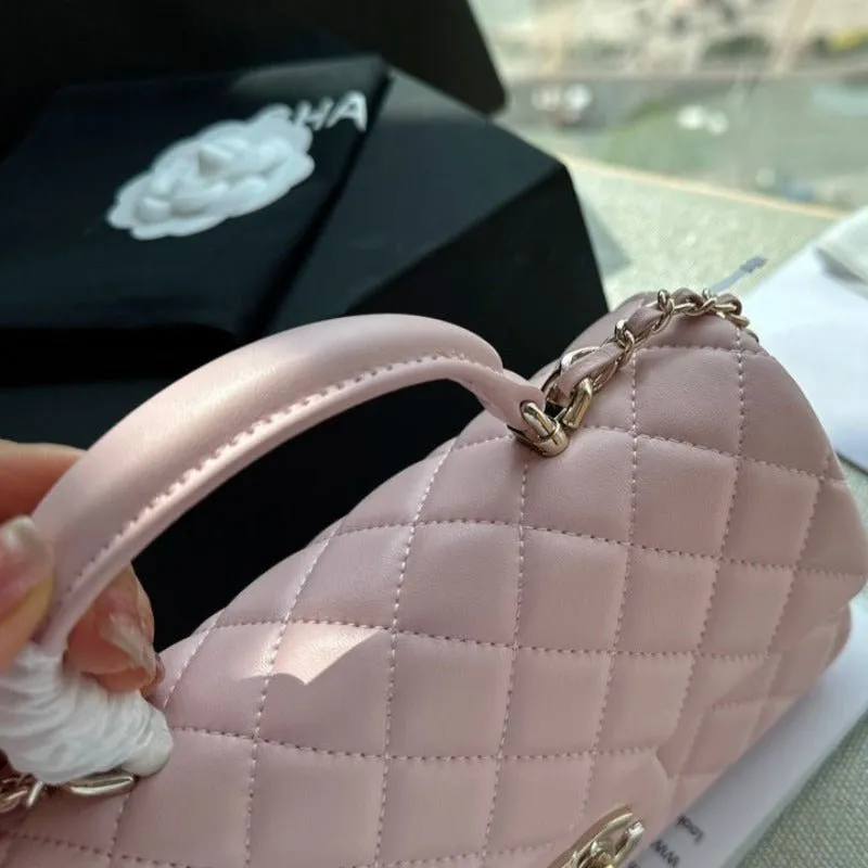 Budget-friendly With Flap Handle Light ESMEE Pink - Top Bag Highly-rated