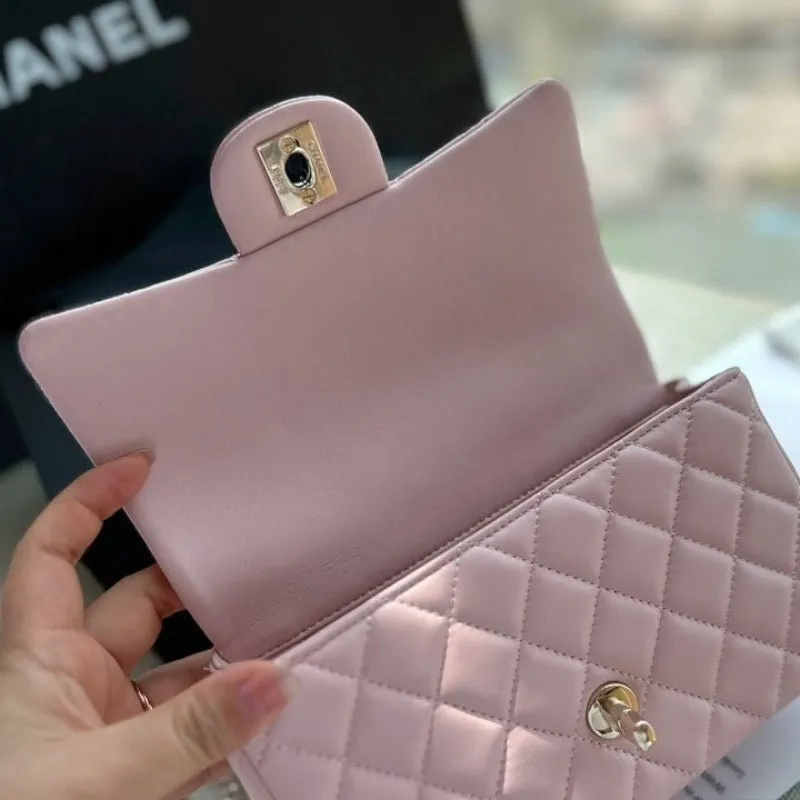 Budget-friendly With Flap Handle Light ESMEE Pink - Top Bag Highly-rated
