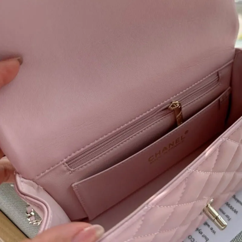 Budget-friendly With Flap Handle Light ESMEE Pink - Top Bag Highly-rated
