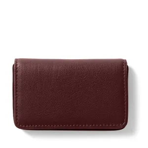 Business Card Case Bordeaux