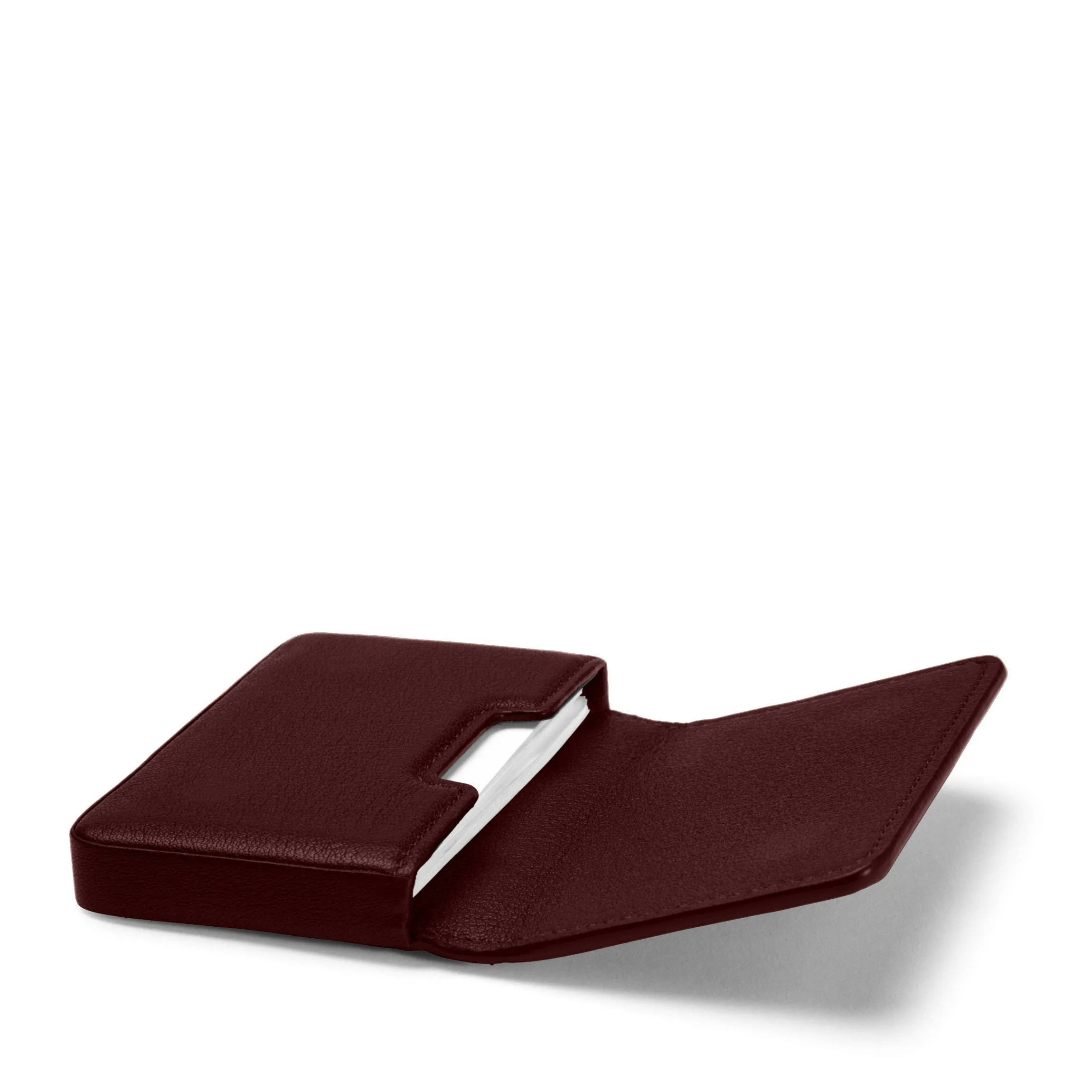Business Card Case Bordeaux