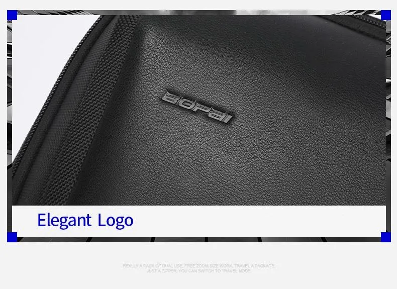 Business Laptop Anti Theft with USB Charging Waterproof Backpack
