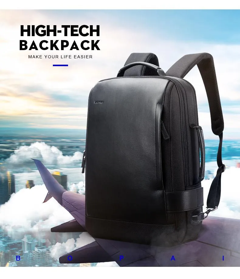 Business Laptop Anti Theft with USB Charging Waterproof Backpack