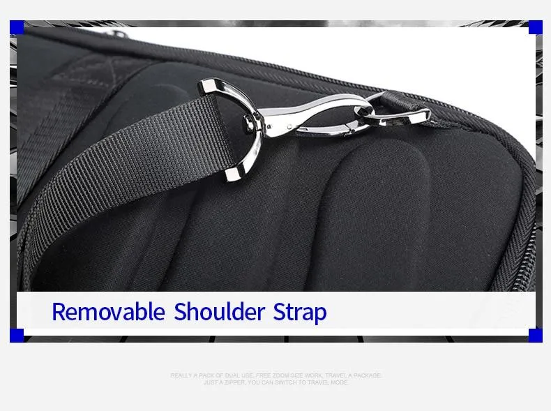 Business Laptop Anti Theft with USB Charging Waterproof Backpack