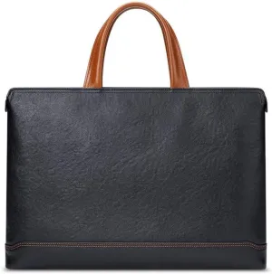Business men's handbag, foreign trade bag, crossbody men's bag, leather briefcase, handbag