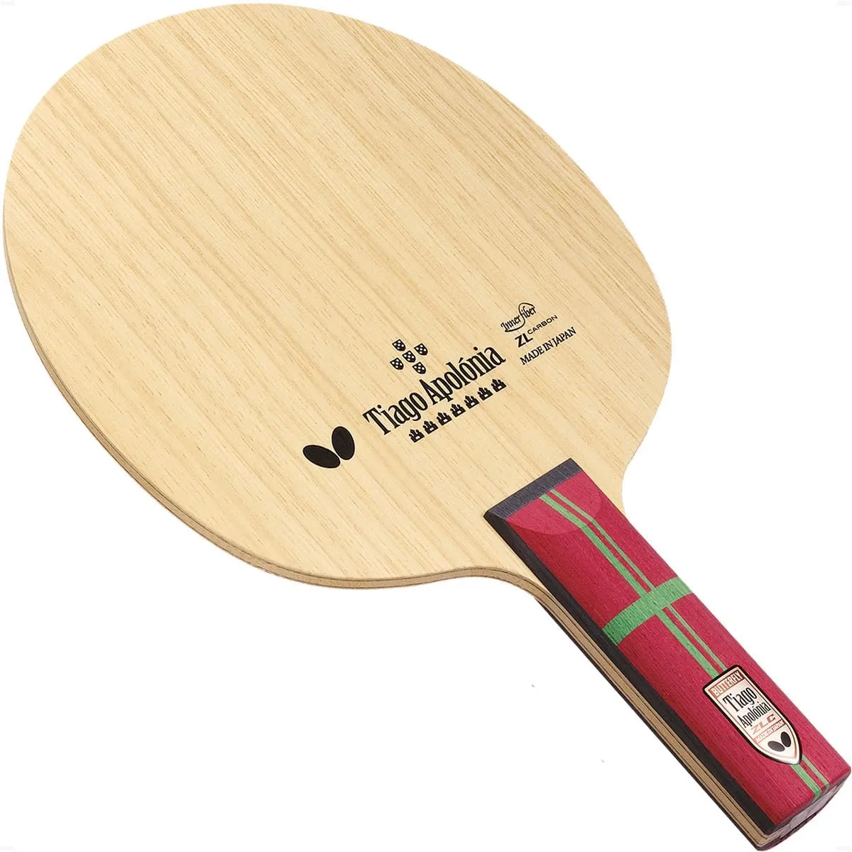 Butterfly Apolonia ZLC Table Tennis Blade - ZL Carbon Blade - Professional Table Tennis Blade - Available in AN, FL, and ST Handle Styles - Made in Japan