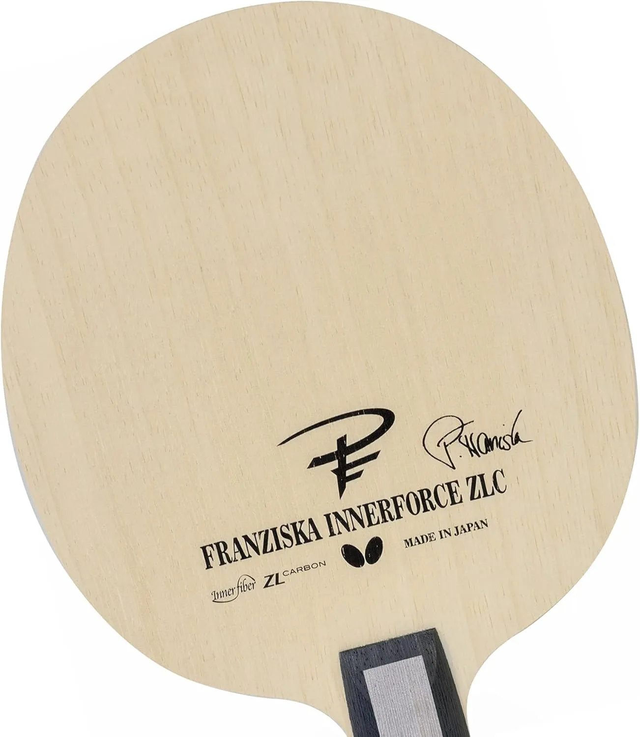 Butterfly Franziska Innerforce ZLC Table Tennis Blade - Professional Table Tennis Blade - Innerforce ZL Carbon Fiber Blade - Available in an, FL, and ST Handle Styles - Made in Japan