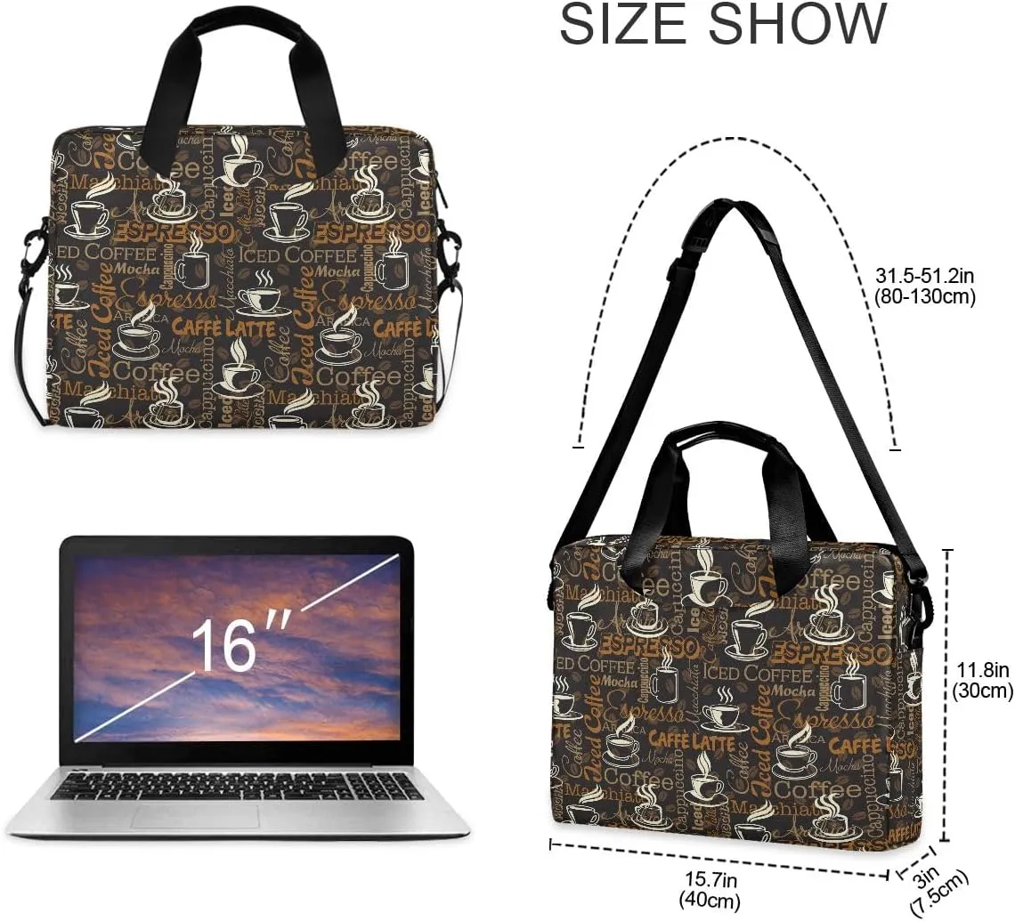 Cactus Navy BlueDesign Laptop Bag Business Professional Travel Slim Commuter Briefcase for 16 Inch Laptop