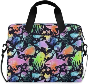 Cactus Navy BlueDesign Laptop Bag Business Professional Travel Slim Commuter Briefcase for 16 Inch Laptop