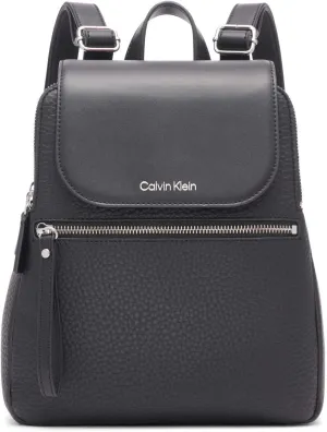 Calvin Klein Elaine Bubble Lamb Novelty Key Item Flap Backpack
