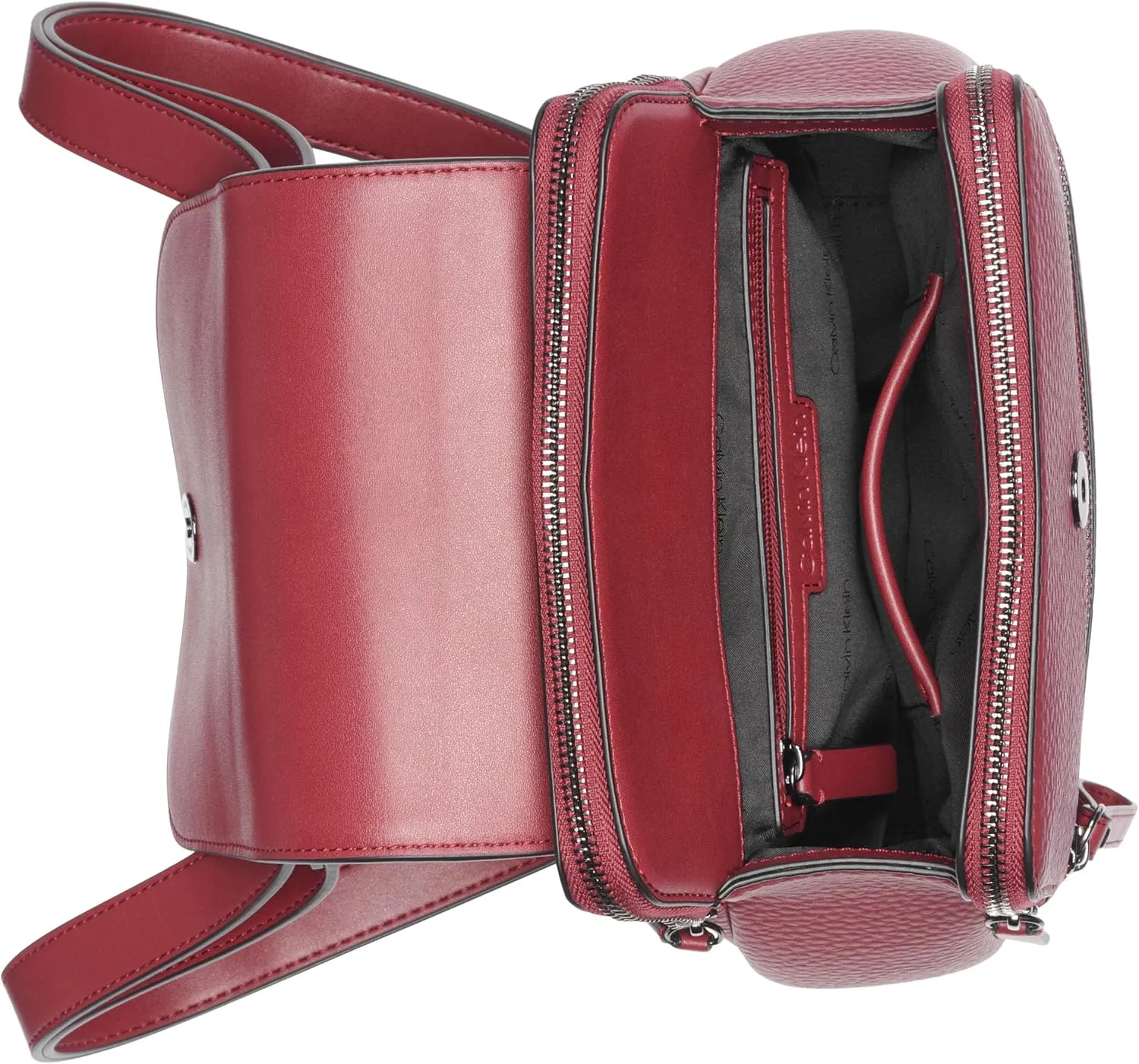 Calvin Klein Elaine Bubble Lamb Novelty Key Item Flap Backpack