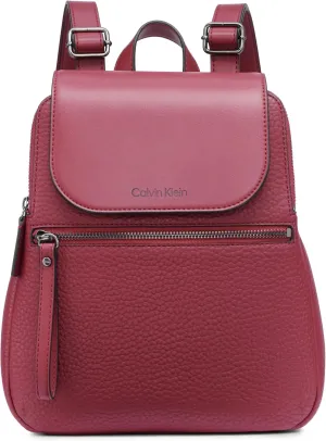 Calvin Klein Elaine Bubble Lamb Novelty Key Item Flap Backpack