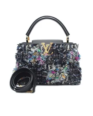 Capucines Mini Tweed Handbag