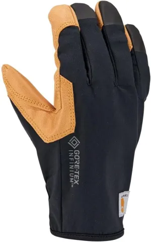 Carhartt Men's GoreTex Infinium Synthetic Grain Leather Secure Cuff Glove