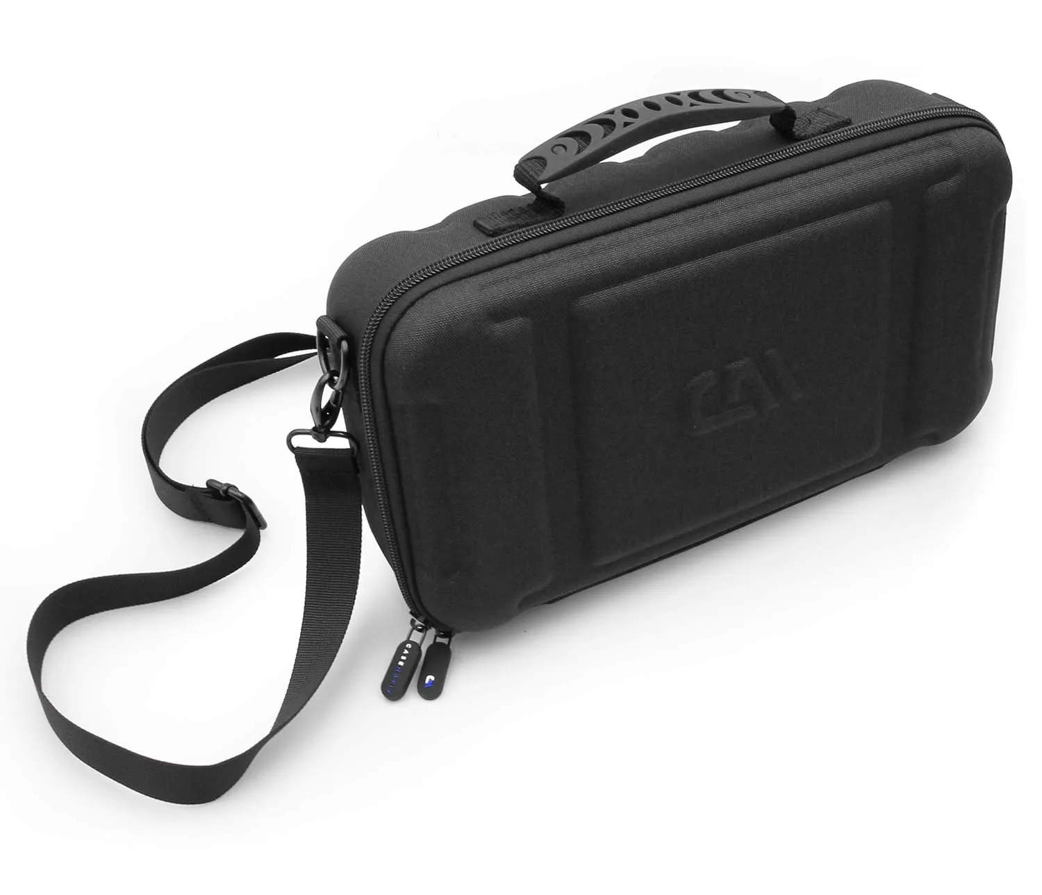 CASEMATIX Hair Clipper Guard Blade Holder Case For Barbers and Stylist Compatible with 14 Metal Andis, Oster, Wahl, Babyliss Detachable Clippers Metal Guards, Barber Case For Clippers and Accessories