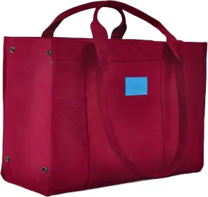 Casual Canvas Tote Bag in two sizes. Heavy Duty, Travel, Beach, Camping and everyday office size as well.