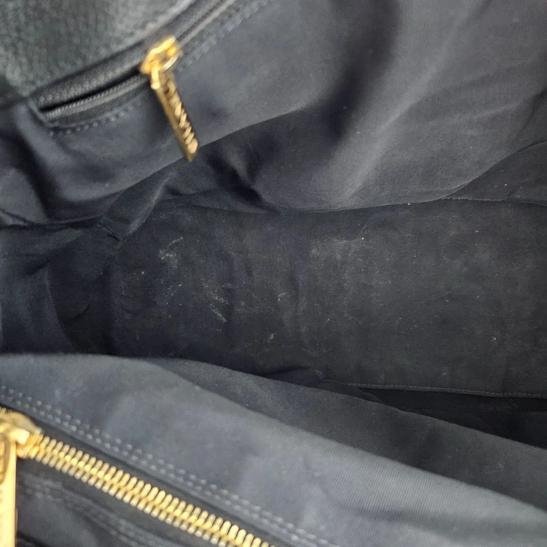 Chanel black executive small bag