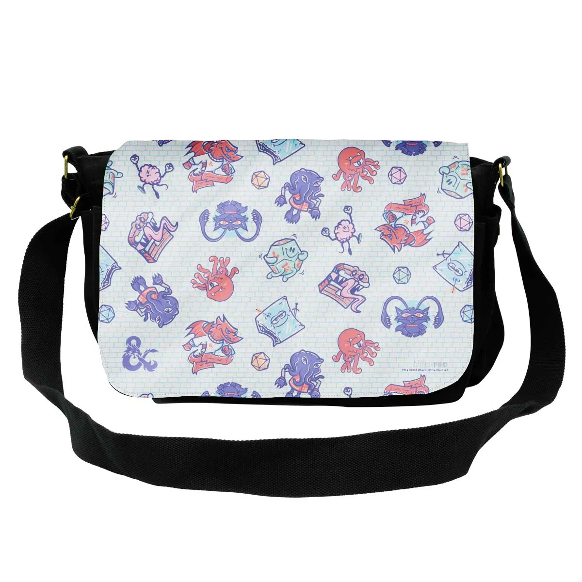 “Charming Creatures” Pattern Bag Flap for Dungeons & Dragons 2024