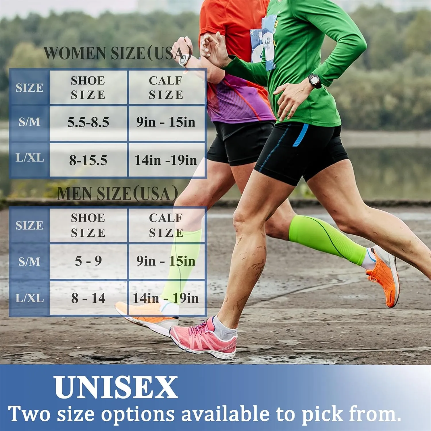 CHARMKING Compression Socks for Women & Men Circulation (8 Pairs) 15-20 mmHg is Best Support for Athletic Running,Hiking