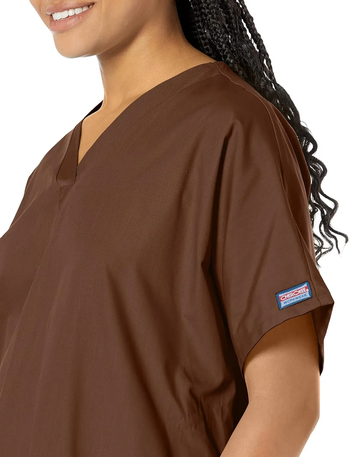Cherokee Scrubs for Women Workwear Originals V-Neck Top 4700