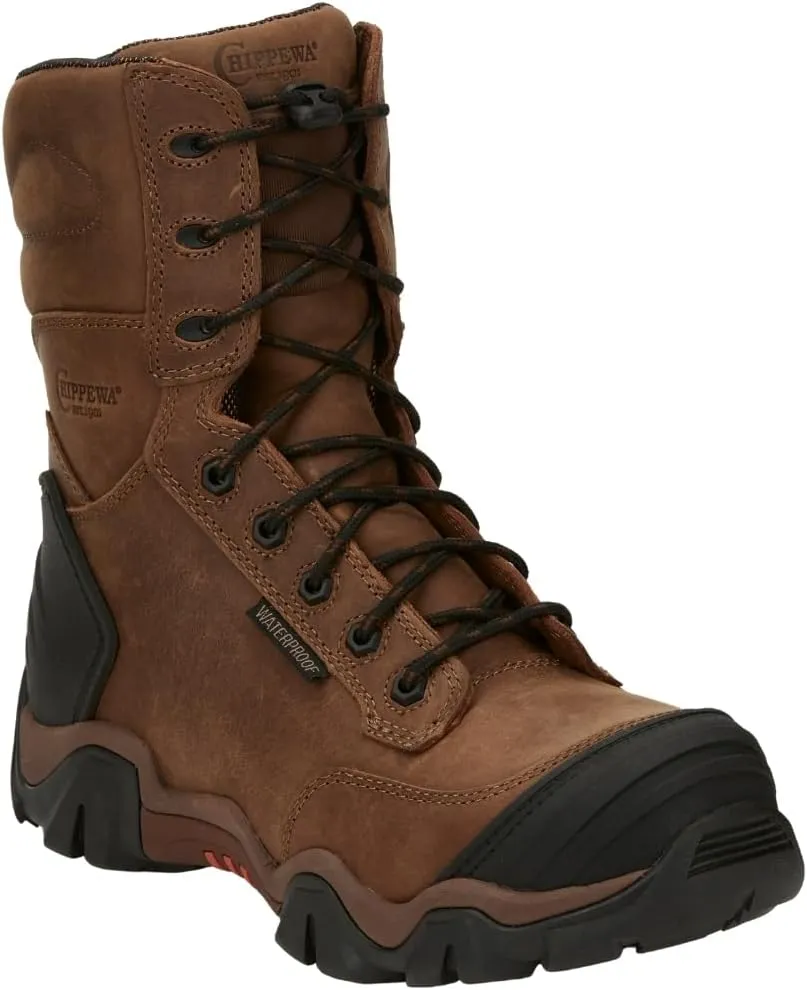 Chippewa Men's Cross Terrain Waterproof Work Boot Nano Composite Toe - Ae5013