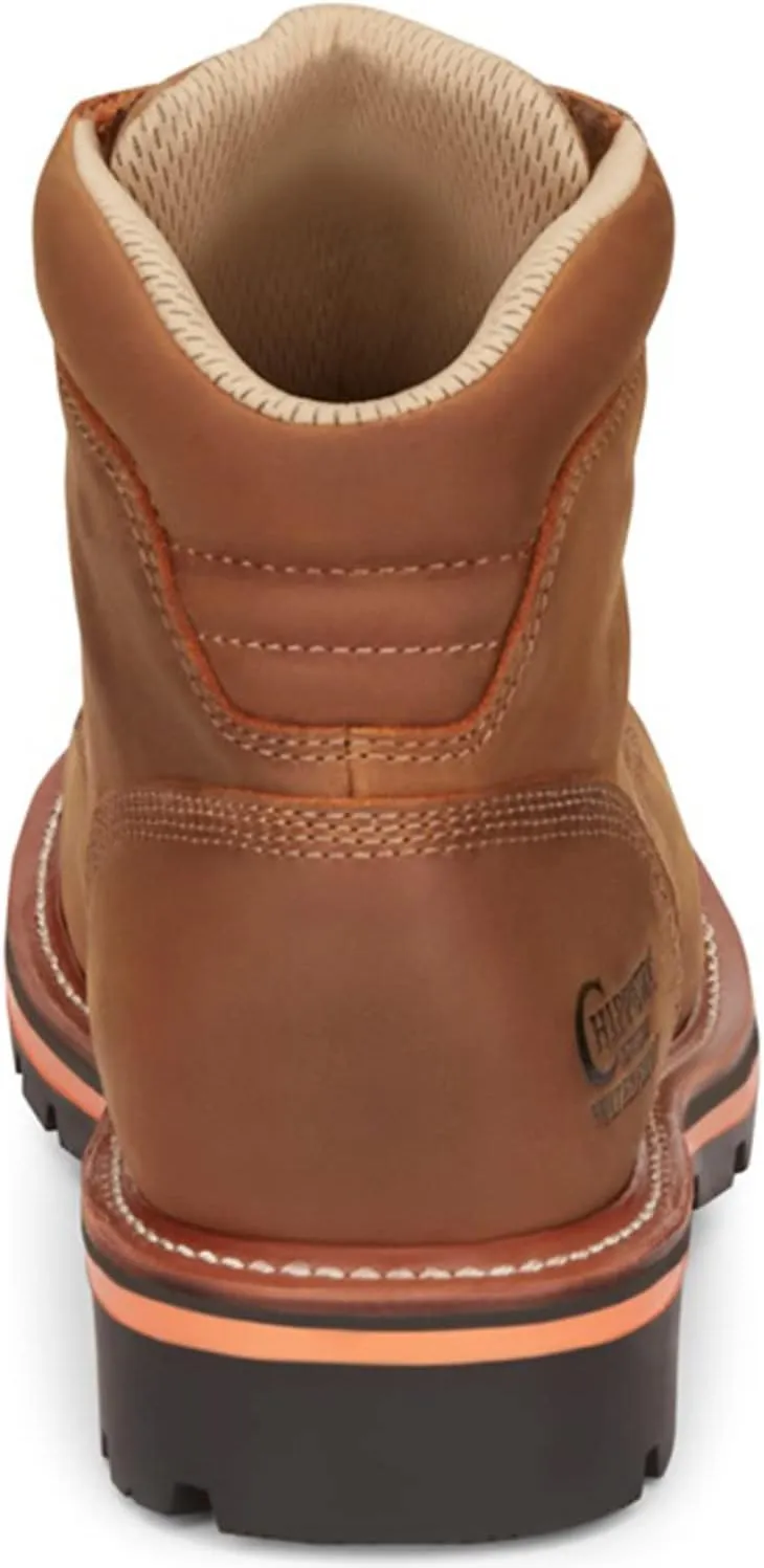 Chippewa Men's Thunderstruck 6" Lace-Up Waterproof Work Boot Round Toe - Th1010