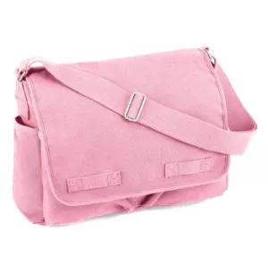 Classic Canvas Messenger Bag – Heavy-Duty Military-Style Shoulder Bag for Daily Use & Travel