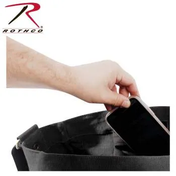 Classic Canvas Messenger Bag – Heavy-Duty Military-Style Shoulder Bag for Daily Use & Travel