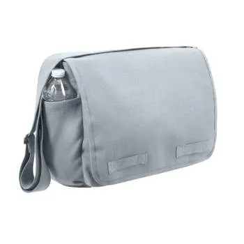 Classic Canvas Messenger Bag – Heavy-Duty Military-Style Shoulder Bag for Daily Use & Travel