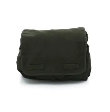 Classic Canvas Messenger Bag – Heavy-Duty Military-Style Shoulder Bag for Daily Use & Travel