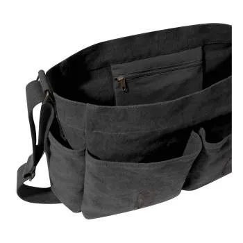 Classic Canvas Messenger Bag – Heavy-Duty Military-Style Shoulder Bag for Daily Use & Travel