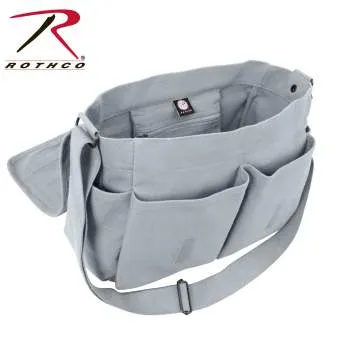Classic Canvas Messenger Bag – Heavy-Duty Military-Style Shoulder Bag for Daily Use & Travel
