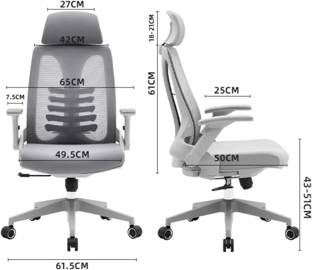 Classic Ergonomic Chair Lumbar Support Office Chair Comfortable Swivel Computer Chair for Home Study Study Writing Seat Desk Task Chair(Red)