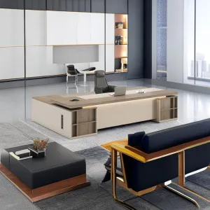 Classic Executive Office Desk CEO Manager Office Table  LBZ-1043