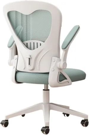 Classic Office Chair Adjustable Lumbar Support and Armrests High Back Ergonomic Office Chair Hickened Cushion Desk Chairs Desk Task Chair(Green)