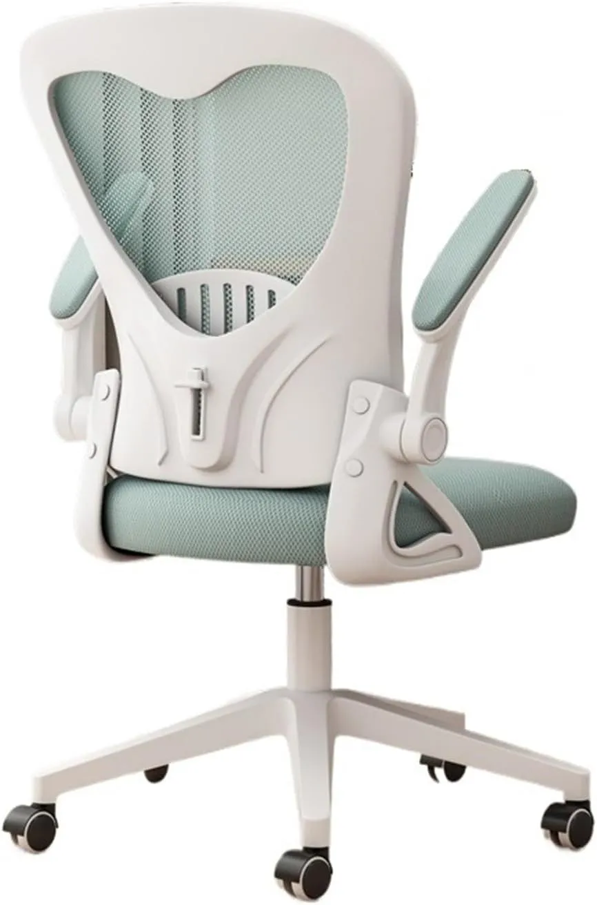 Classic Office Chair Adjustable Lumbar Support and Armrests High Back Ergonomic Office Chair Hickened Cushion Desk Chairs Desk Task Chair(Green)