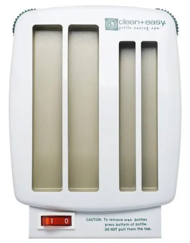 Clean   Easy Petite Roll On Wax Warmer – Multi-Size Roll On Wax Heater for Standard & Small Cartridges, Salon & Home Use, Warmer Unit Only, 120V