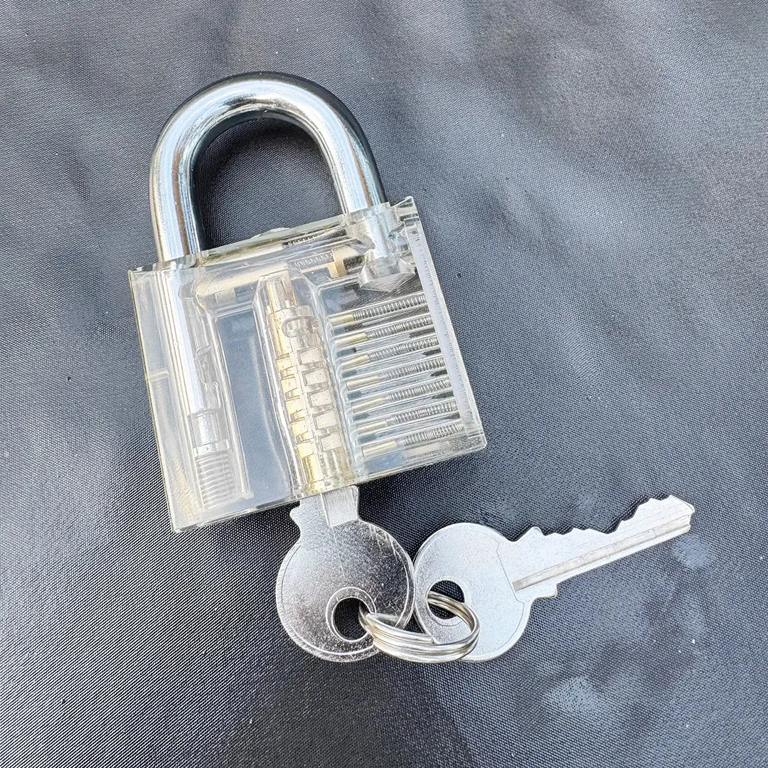 Clear Practice Lock